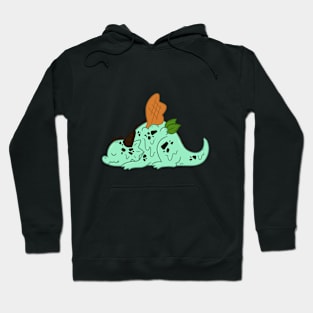 Mint choco chip dragon Hoodie